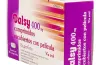  - Antiinflamatorio vía oral (ibuprofeno) . Se usan para el dolor de garganta (anginas), dolor de cabeza, fiebre, dolores musculares y menstruales.