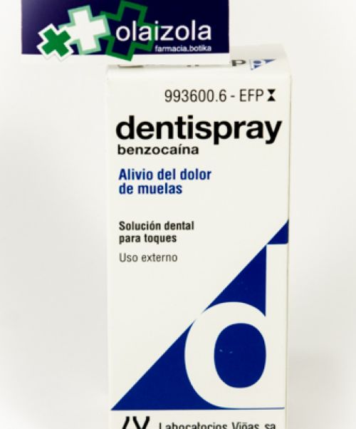 Dentispray (5%) - Spray anestésico para los dolores de muelas o dientes.
