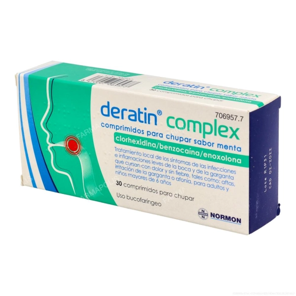 Deratin Complex Menta