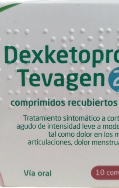 Dexketoprofeno Tevagen 25mg  Dexketoprofeno Tevagen 25mg