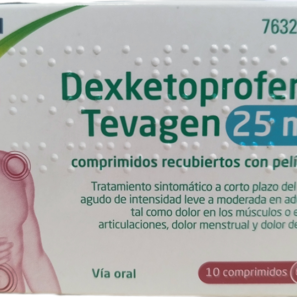 Dexketoprofeno Tevagen 25mg Dexketoprofeno Tevagen 25mg