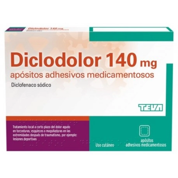 Diclodolor 140mg apósitos Diclodolor 140mg apósitos