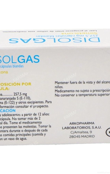 Disolgas (257.5 mg)