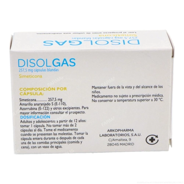 Disolgas (257.5 mg)