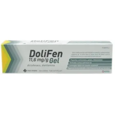  - Gel que alivia el dolor y las molestias oseas y musculares leves producidas por golpes o contusiones.