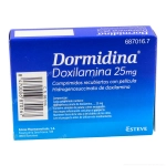 Dormidina 25mg 