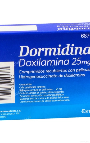 Dormidina 25mg 