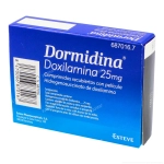 Dormidina 25mg 