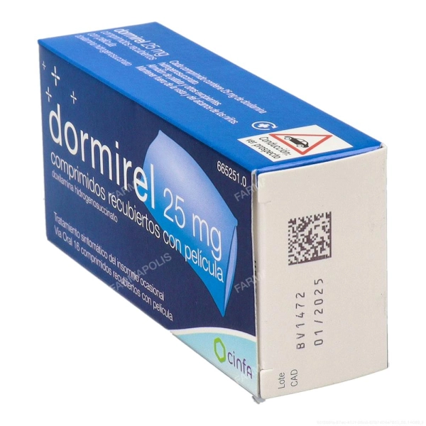 Dormirel 25mg 