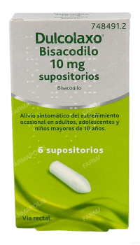 Dulcolaxo 10 mg supositorios