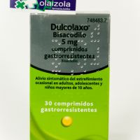 Dulcolaxo bisacodilo (5 mg)