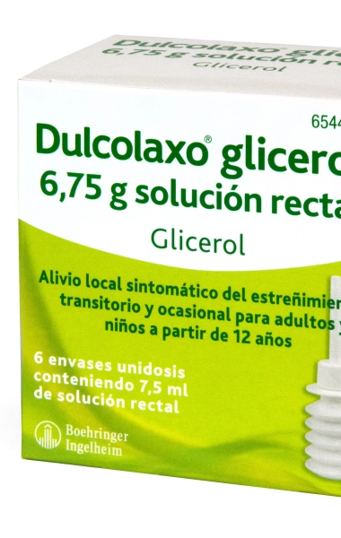 Dulcolaxo glicerol 6.75 g 