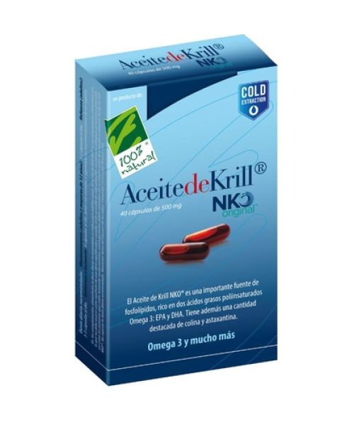 Aceite de Krill NKO - Mejora el perfil de lípidos en la sangre y contribuye al mantenimiento de una buena salud cardiovascular.