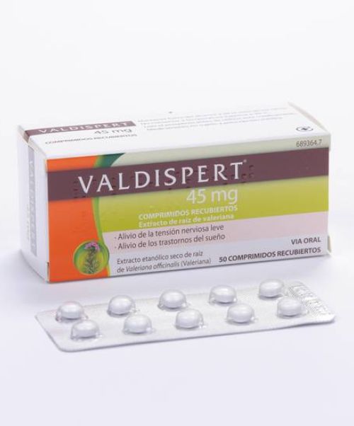 Valdispert 45 mg - Valeriana para tratar tanto los estados de nerviosismo e irritabilidad, como la ansiedad y el insomnio ocasional. 