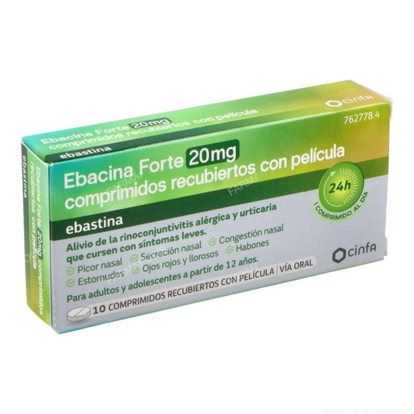 Ebacina forte 20 mg