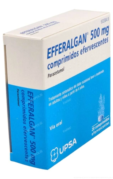 Efferaldol 500 mg (Efferalgan)
