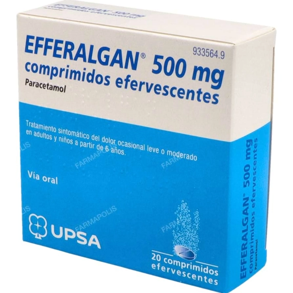 Efferaldol 500 mg (Efferalgan)