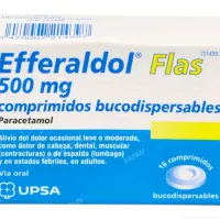 Efferaldol flas 500 mg