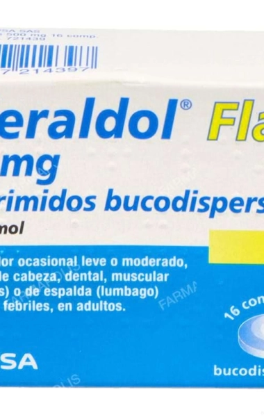 Efferaldol flas 500 mg