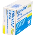 Efferaldol flas 500 mg