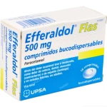 Efferaldol flas 500 mg