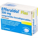 Efferaldol flas 500 mg