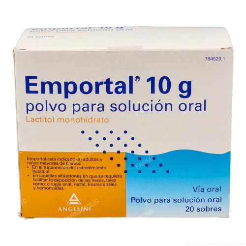  - Sobres para tratar el estreñimiento ocasional.