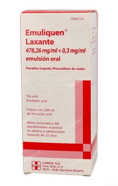 Emuliquen laxante 