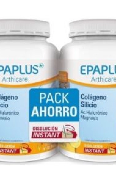 EPAPLUS Arthicare Colageno Silicio Limón Pack Ahorro EPAPLUS Arthicare Colageno Silicio Limón Pack Ahorro