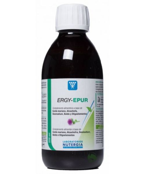 Ergyepur  - Depurativo hepático y antioxidante. Es un complemento nutricional compuesto de plantas medicinales que apoyan la protección y detoxificación hepática.