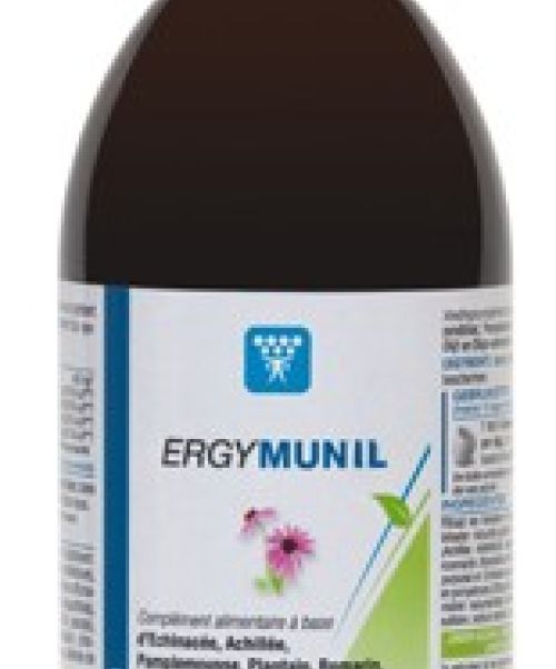 Ergymunil  - Sube las defensas del organismo y oligoelementos de origen marino, en particular, selenio, cobre y zinc que apoyan el sistema inmunitario.