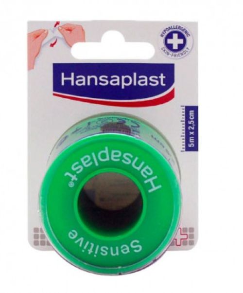 Esparadrapo Sensitive  - Para una fijación segura de vendajes, apósitos, gasas y equipo médico.