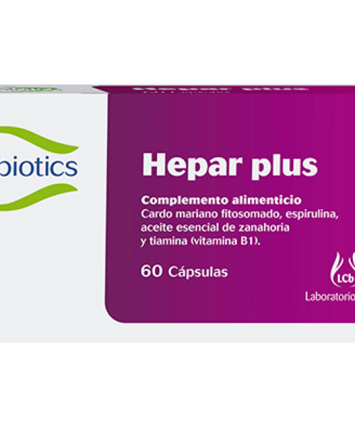 Eubiotics Hepar Plus - Contribuye al mantenimiento de una función hepática y digestiva normal.