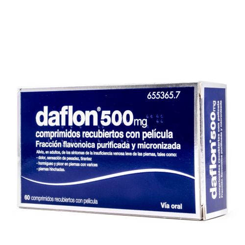  - Comprimidos con efecto venotónico y vasoprotector que aumentan el tono de las venas y la resistencia de los capilares para tratar trastornos venosos.