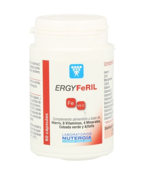 Ergyferil  - Es un complemento que resulta de gran interés en estados de carencia o deficiencia de hierro.