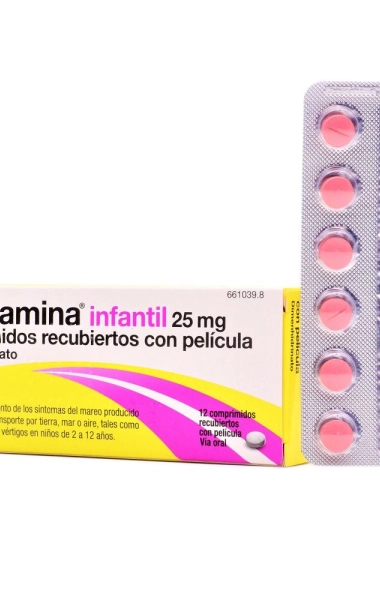 Biodramina infantil (25 mg)