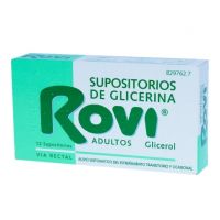 Supositorios glicerina rovi adultos (3.36 g)