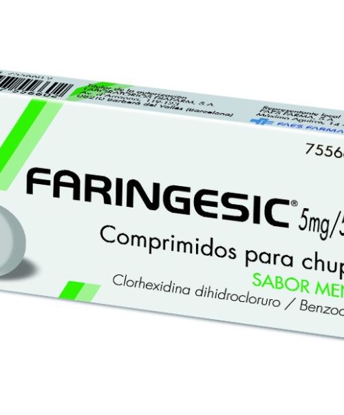 Faringesic  - Calman las infecciones leves de boca y/o garganta. Válidos también para la afonía y él picor de garganta. 
