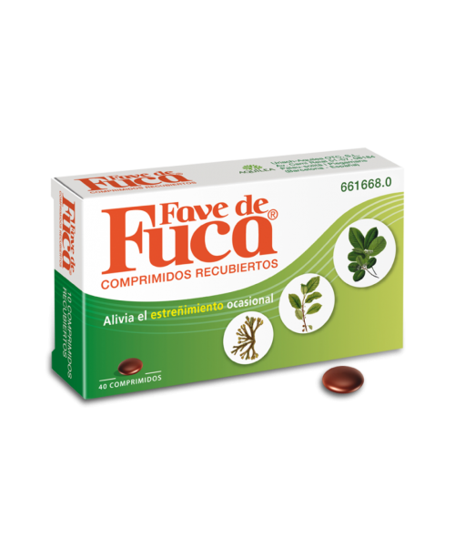 Fave de Fuca - Laxante que estimula la actividad intestinal para favorecer la eliminación de las heces con extractos vegetales.