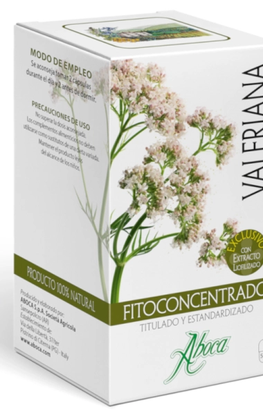 Valeriana Ayuda a conciliar el sueño.