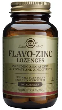 Flavo-zinc lozenges 