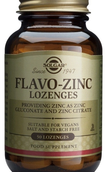 Flavo-zinc lozenges 