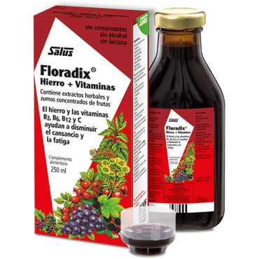  - Hierro, vitaminas y minerales de origen natural para situaciones de cansancio, anemia, deportistas, embarazo...