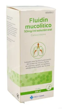 Fluidin mucolíico 250mg/5ml 