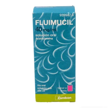  - Jarabe para fluidificar y expulsar la mucosidad (tanto mocos como flemas). 