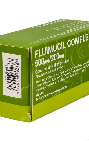 Fluimucil complex 500mg/200mg