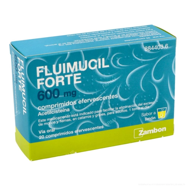 Fluimucil forte 600 mg