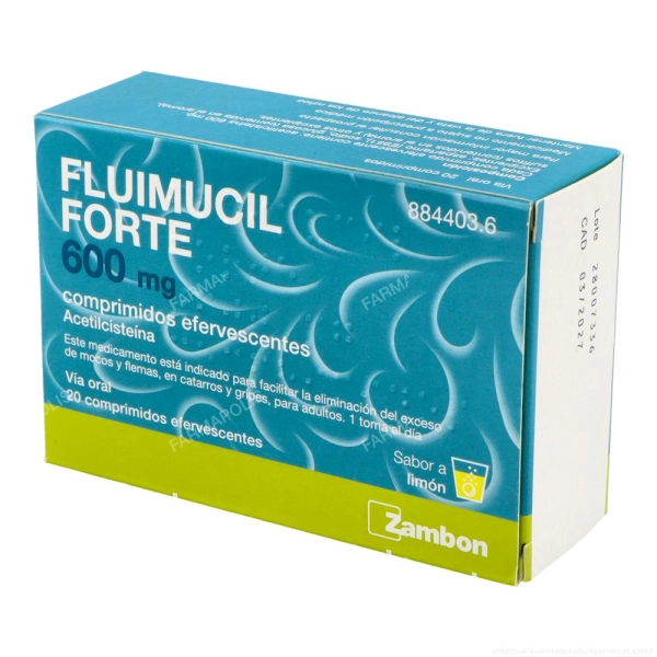 Fluimucil forte 600 mg