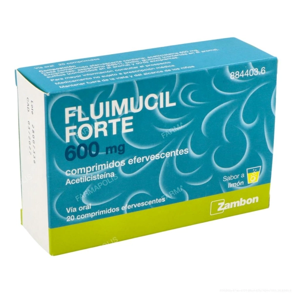Fluimucil forte 600 mg