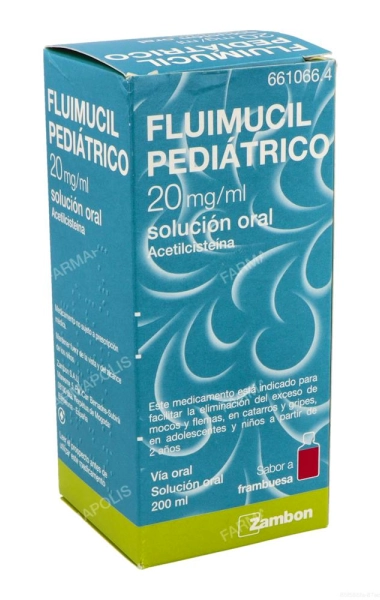 Fluimucil pediatrico 20mg/ml